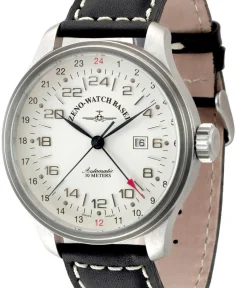 Zeno-Watch Basel OS Retro 24 hours + GMT (Dual Time) - Limited Edition