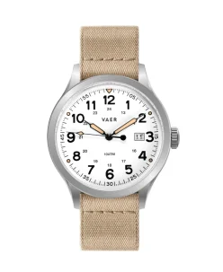 Vaer S5 Calendar Field White - Quartz
