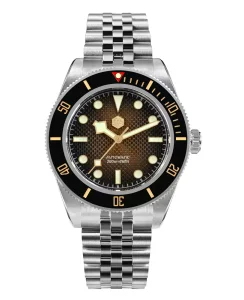 San Martin SN0128-B Black-Brown Gradient Dial