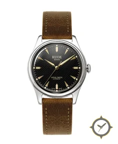 ROYAL SMITH 90-006 Silver Case Black Dial