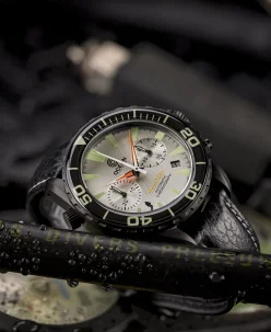 Ocean Crawler Chronograph Prototype Silver
