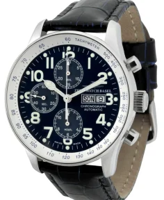 Zeno-Watch Basel X-Large W Pilot Chronograph Day-Date