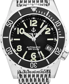 Zeno-Watch Basel Army Diver Automatic mesh