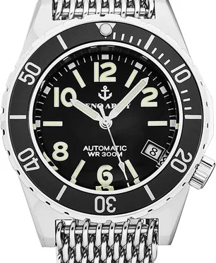 Zeno-Watch Basel Army Diver Automatic mesh