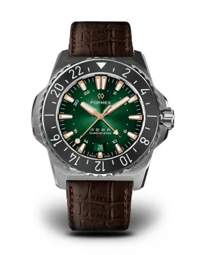 Formex Reef GMT AUTOMATIC GMT COSC 300M GREEN/GILT