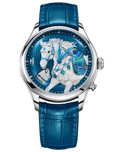 Lucky Harvey Craftsmanship Series Blue Titanium Chiming Horse