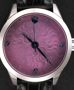 5280 Watch Company Antero Raspberry Grade 5 Anodized Niobium Dial