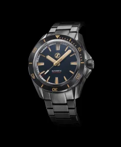Zelos Swordfish V2 300m Diver Seiko NH35 Black Sand PVD