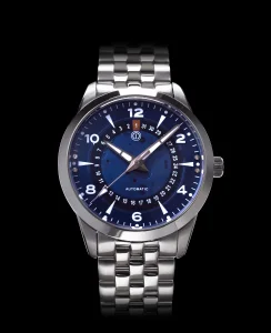 MMI Watches NOR-LIGHT: "BLUE DATE SAPPHIRE DIAL" MODEL NL-05 (PROTOTYPE - REFURBISHED) (DELIVERY: 1ST WEEK OF JUNE 2026)