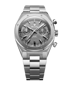 Nivada Grenchen F77 SST CHRONO MECAQUARTZ GREY MK2