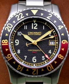 Cincinnati Watch Company The Cincinnatus GMT Black