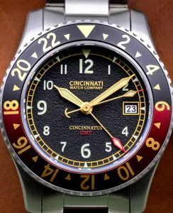 Cincinnati Watch Company The Cincinnatus GMT Black -Reserve
