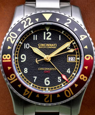 Cincinnati Watch Company The Cincinnatus GMT Black -Reserve
