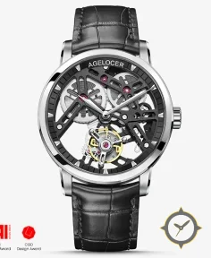 Original Skeleton Free-sprung Balance Flying Tourbillon Manual Winding Tourbillon Mechanical