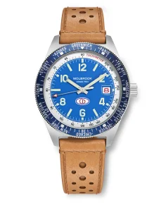 Wolbrook Grand Prix WT Automatic Blue Bezel - Charles Deutsch CD Dyna 1962 Limited Edition