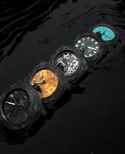 Geylang Watch Co Geylang Lorong O - Carbon Field Watch Turquoise