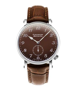 Fukushima Watch Company Odaka Chestnut brown