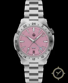 Steel Torsk GMT 39 Pastel Series Cotton Candy Pink
