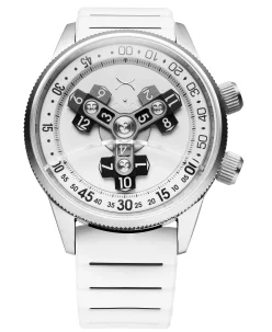 Xeric Vendetta II Automatic Wandering Hour Whiteout Lume