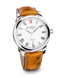 JS Watch Co. Islandus White Roman