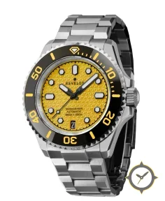 Revelot Hexmariner 39 Yellow Luminova Steel