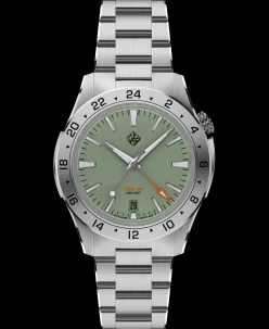 Tsao Baltimore Steel Torsk GMT 39 Pastel Series - Olive Green
