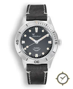 Squale Super-Squale Sunray Black Leather