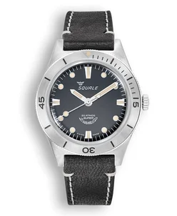 Squale Super-Squale Sunray Black Leather