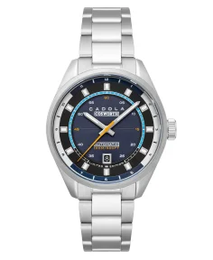 Cadola DFV-COSWORTH HELMET WATCH WINDER AUTOMATIC LIMITED EDITION Nigel Blue Set