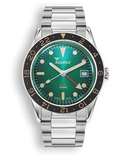 Squale Sub-39 GMT Vintage Green Bracelet