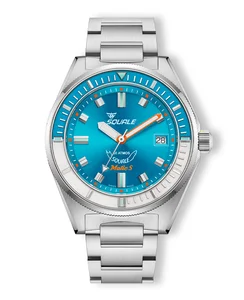 Squale Matic S Light Blue Bracelet