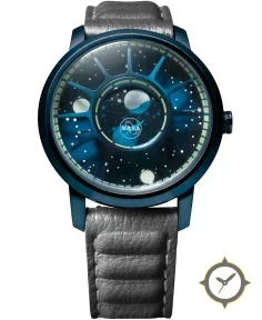 NASA Apollo 15 Moonphase Blue Supernova