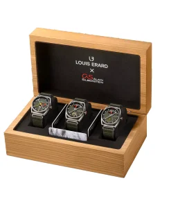 Louis Erard Le Triptyque Louis Erard x Alain Silberstein Khaki