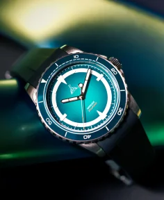 Delhi Watch Company DWC Havelock (8215) Gradient Aqua Bracelet