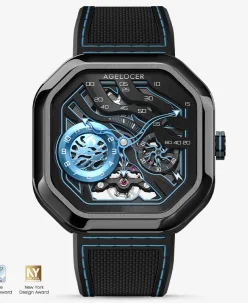 Agelocer Original Volcano Series Skeleton Mechanical