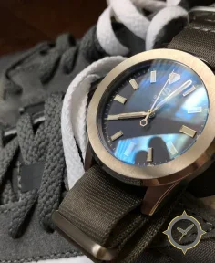 Seals Watch Company Dark Seal Automatic Sport Watch With Fixed Bezel