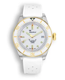 Squale 1545 White Rubber