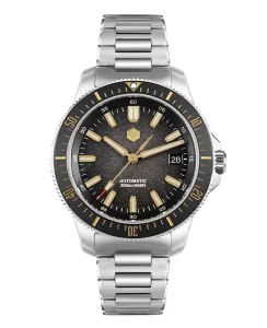 San Martin SN0118-B Stainless Steel Bracelet All Black