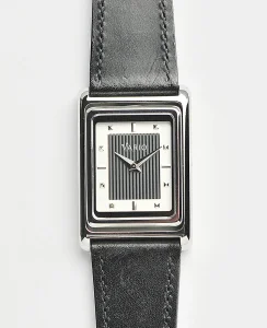 Vario VERSA Reversible Single Time White Tuxedo Automatic Watch