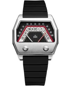 Xeric Volta Double Retrograde Silver Black Red