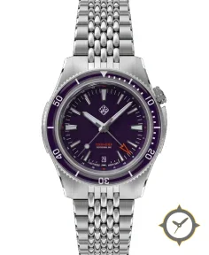 Steel Torsk-Diver Pro GMT 39 -Raven Purple