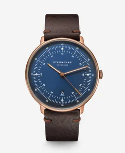 Sternglas Hamburg darkblue bronze