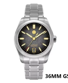 San Martin SN0144-NEW-COLORS SN0144-GS Gradient Black Stainless Steel Bracelet