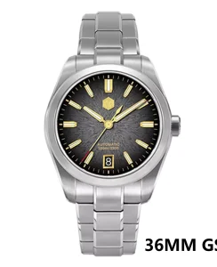 San Martin SN0144-NEW-COLORS SN0144-GS Gradient Black Stainless Steel Bracelet