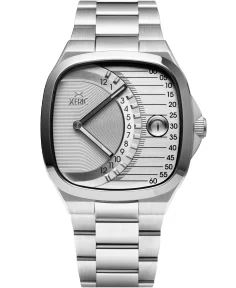 Xeric Timeline Retrograde Automatic All Silver