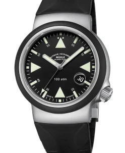 Mühle Glashütte S.A.R. Rescue-Timer with rubber strap