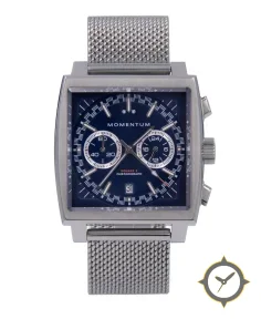 Momentum Square 2 Chronograph Blue Dial