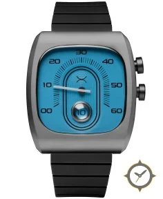 Retroscope Jump Hour Slate Blue