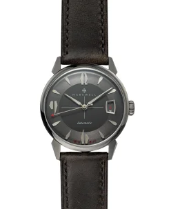 Markwell "datematic" Stainless w/ Bankers Black Dial