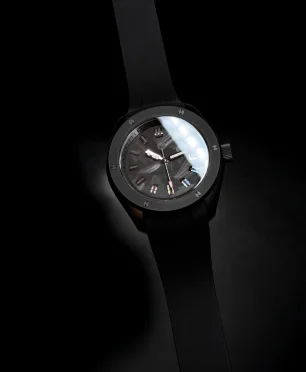 Geylang Watch Co Geylang Lorong 2 - Industrial Black Steel Turquoise